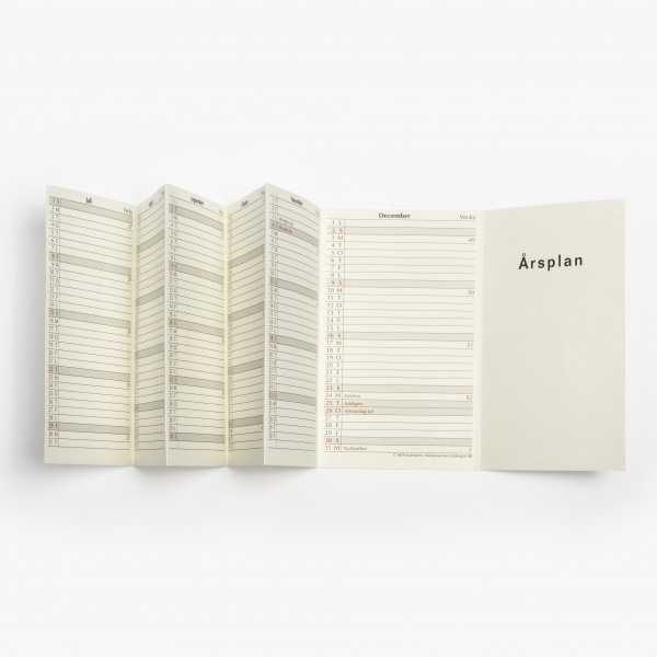 Årsplan 2026 till fickkalender - refill