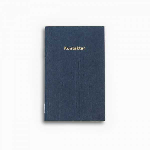 Klassisk fickkalender 2027 - konstskinn - kontaktbok ABC